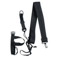 Black Military 3-Point Rifle Sling